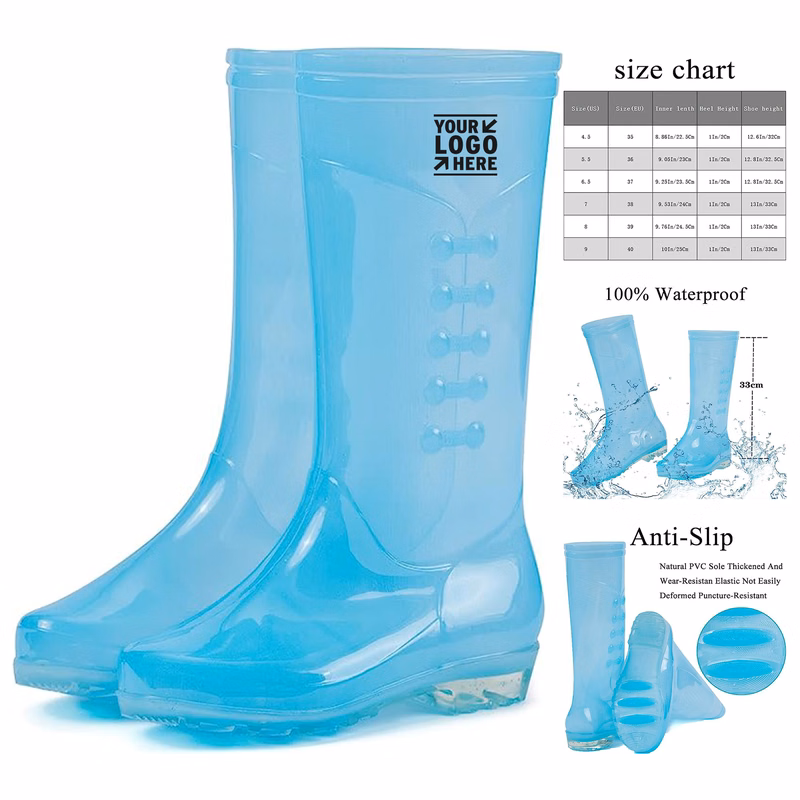 Women Tall Rain Boots