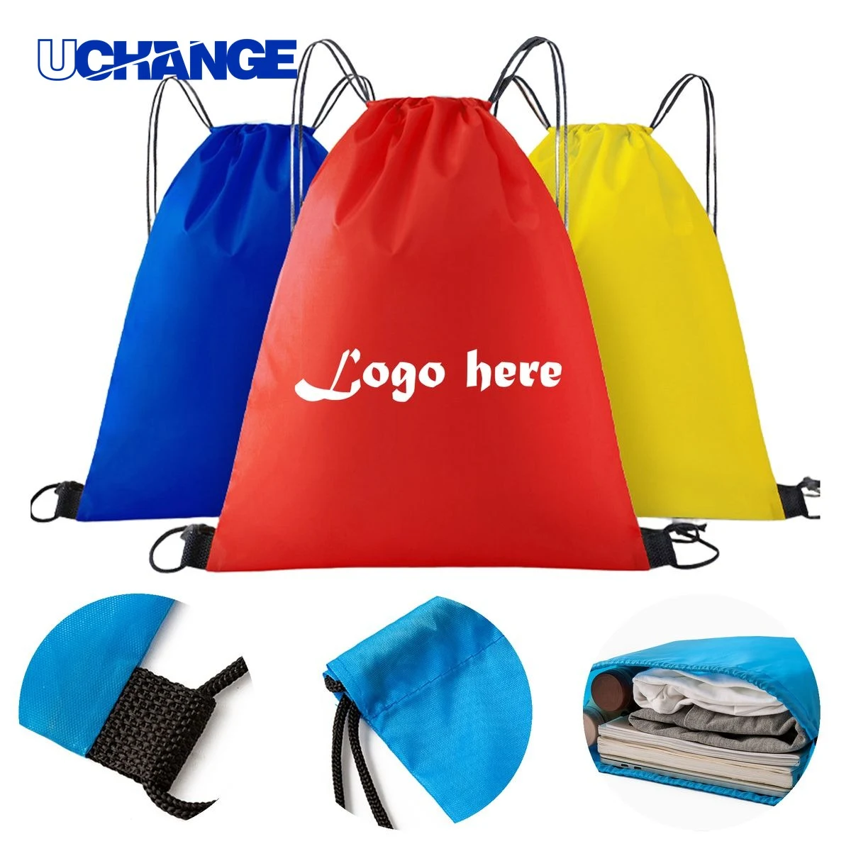 Promotional Polyester Drawstring Bag Organizer 1