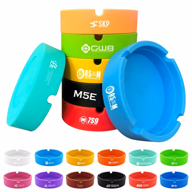 Silicone Ashtrays for Cigarettes