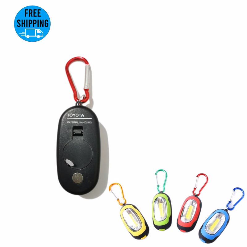 Portable COB Work Light with carabiners& Magnetic