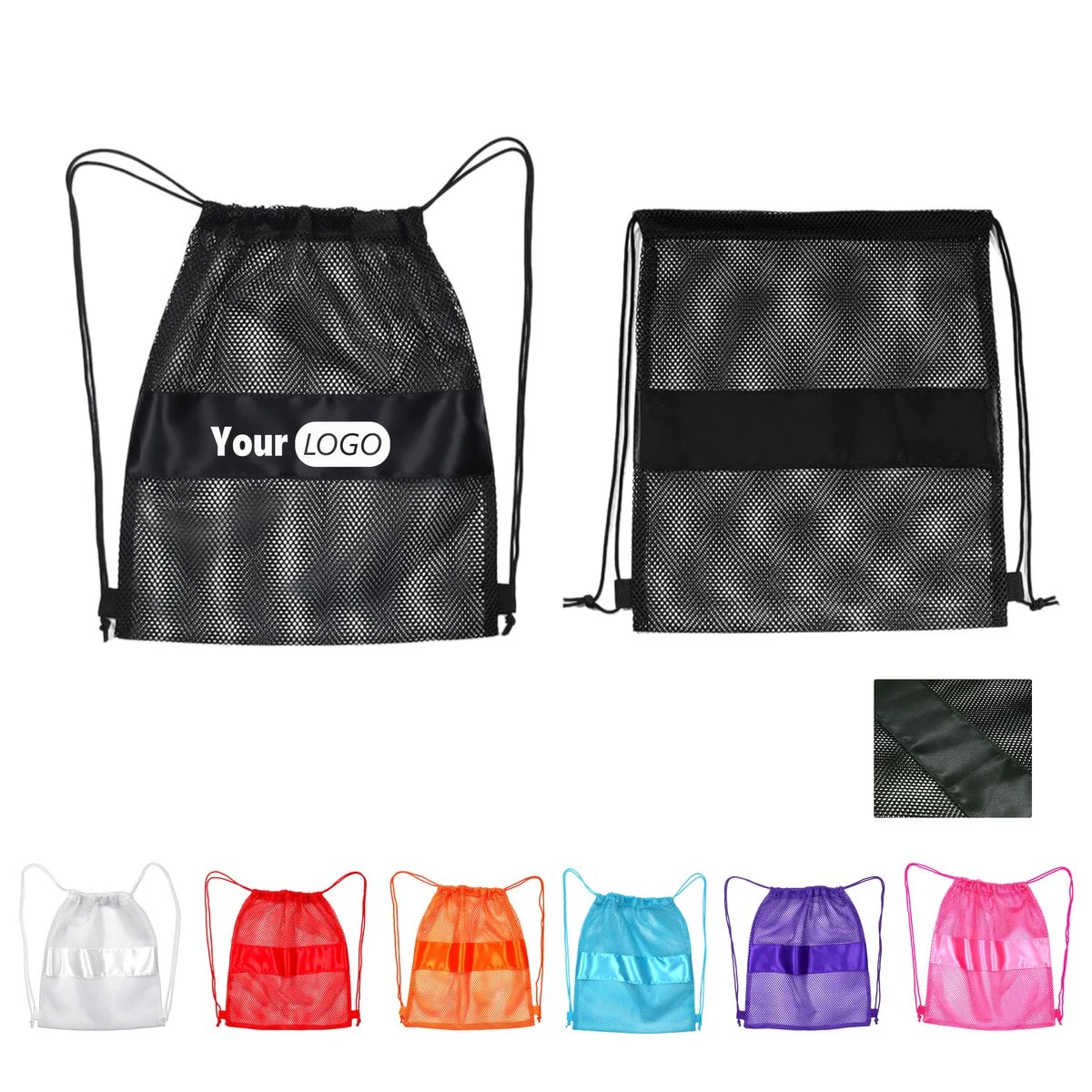 Mesh Drawstring Storage Bag 1