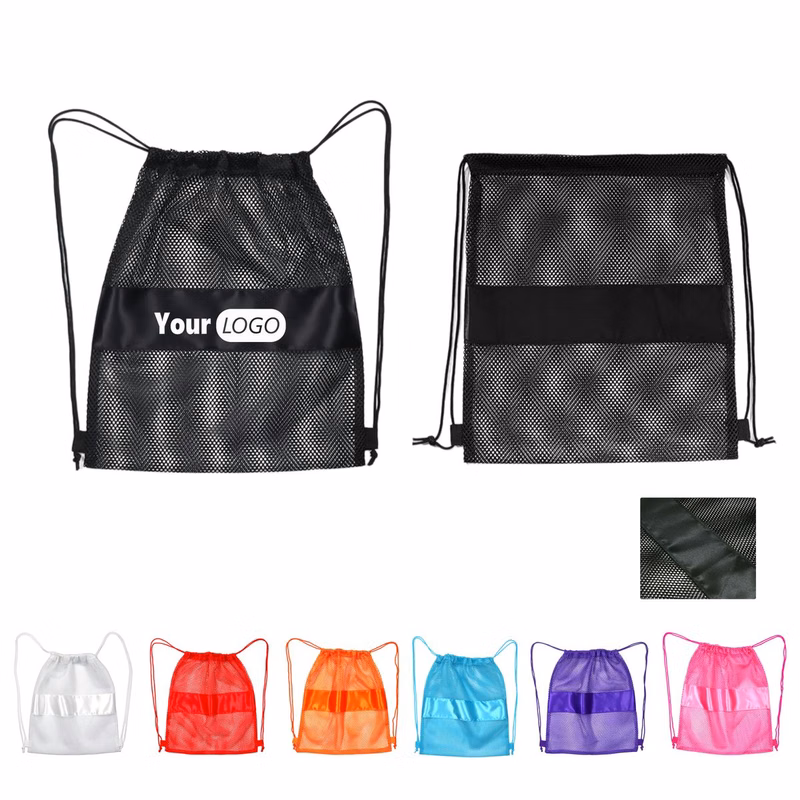 Mesh Drawstring Storage Bag