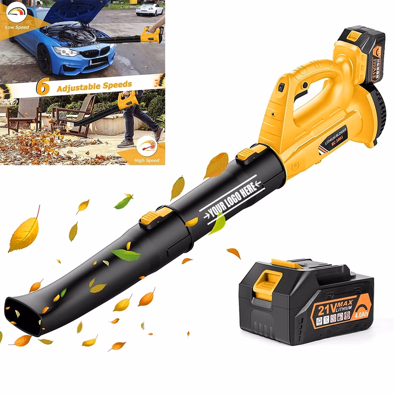 Cordless Snow Sweeper With Battery