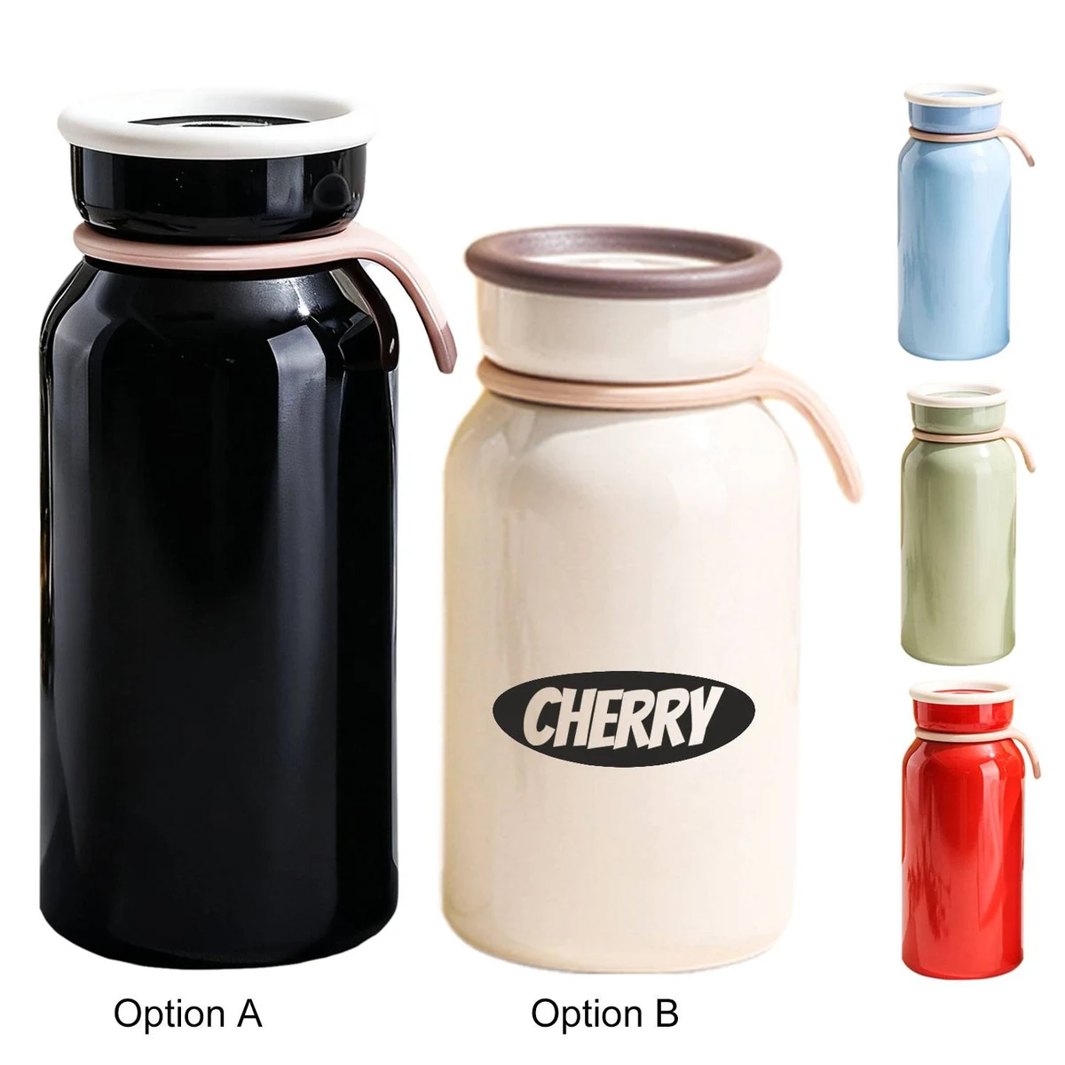 10/14oz Portable Stainless Steel Water Bottle, custom water bottle with logo imprint 1