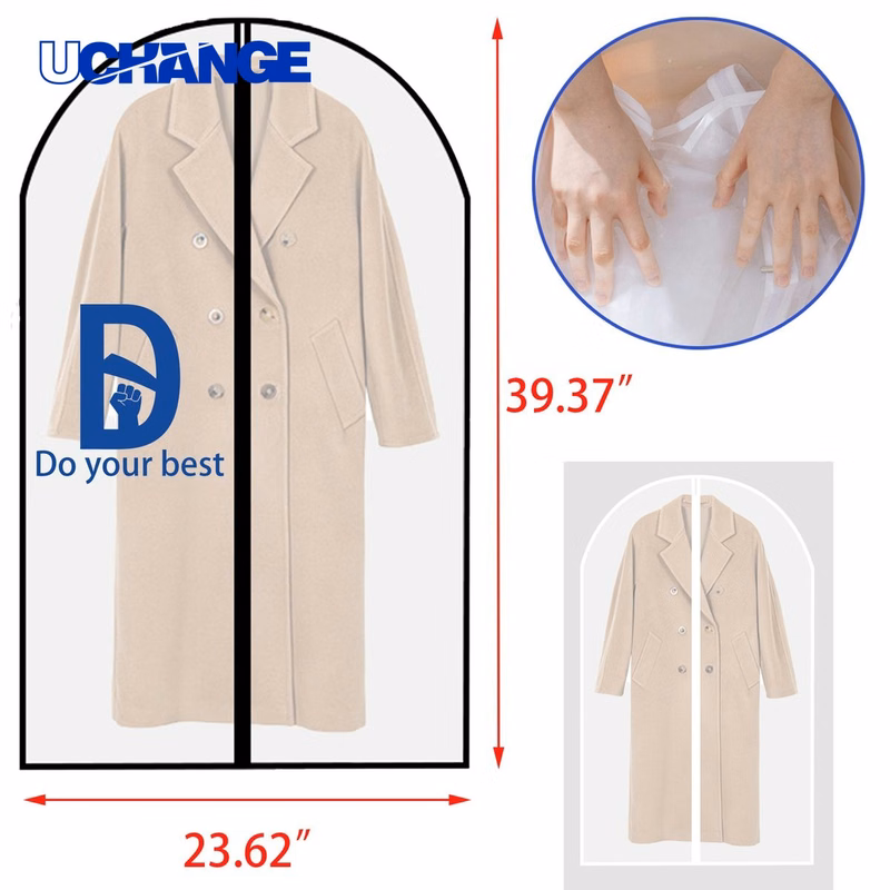 Washable Clear Garment Bag for Storage and Travel
