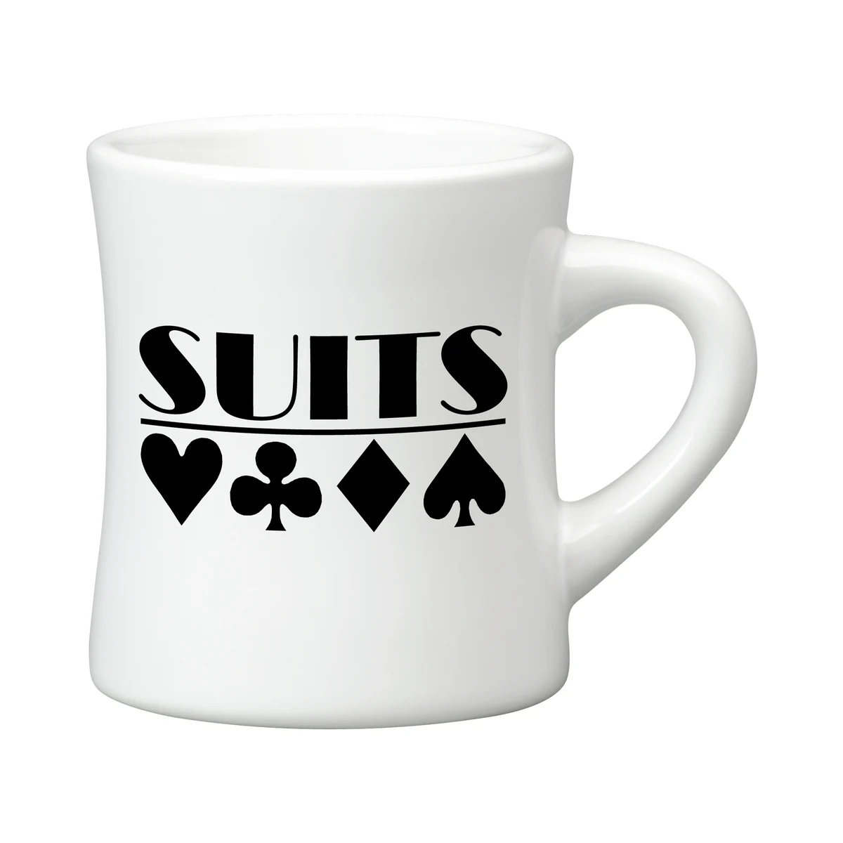 10 oz. White Military / Diner Mug 1
