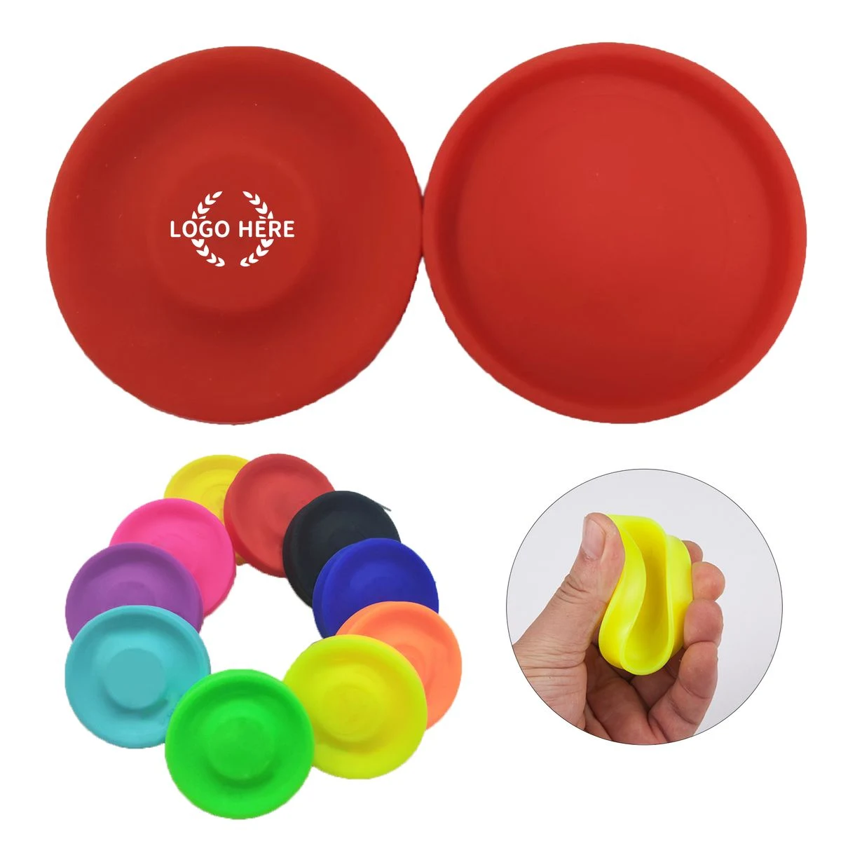 Funny Mini Silicone Flying Disc 1