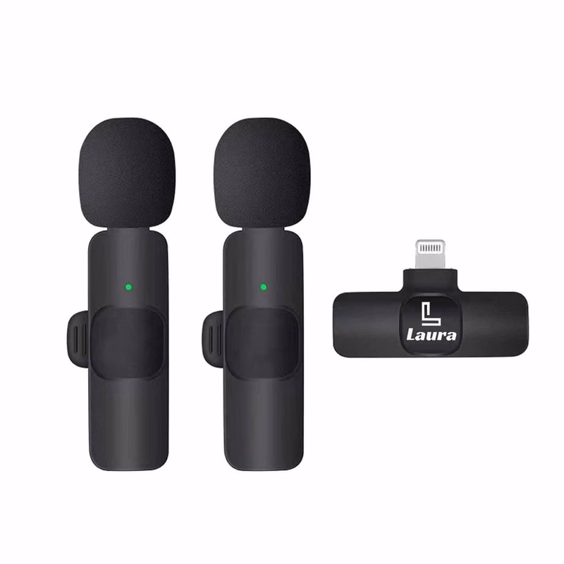 3 in 1 Wireless Lavalier Microphone