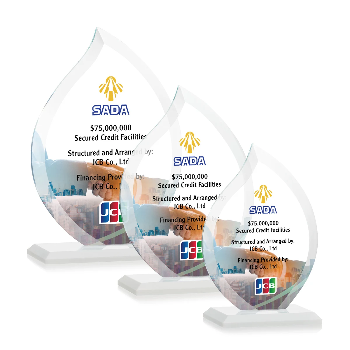 Nestor Flame VividPrint™ Award - White 1