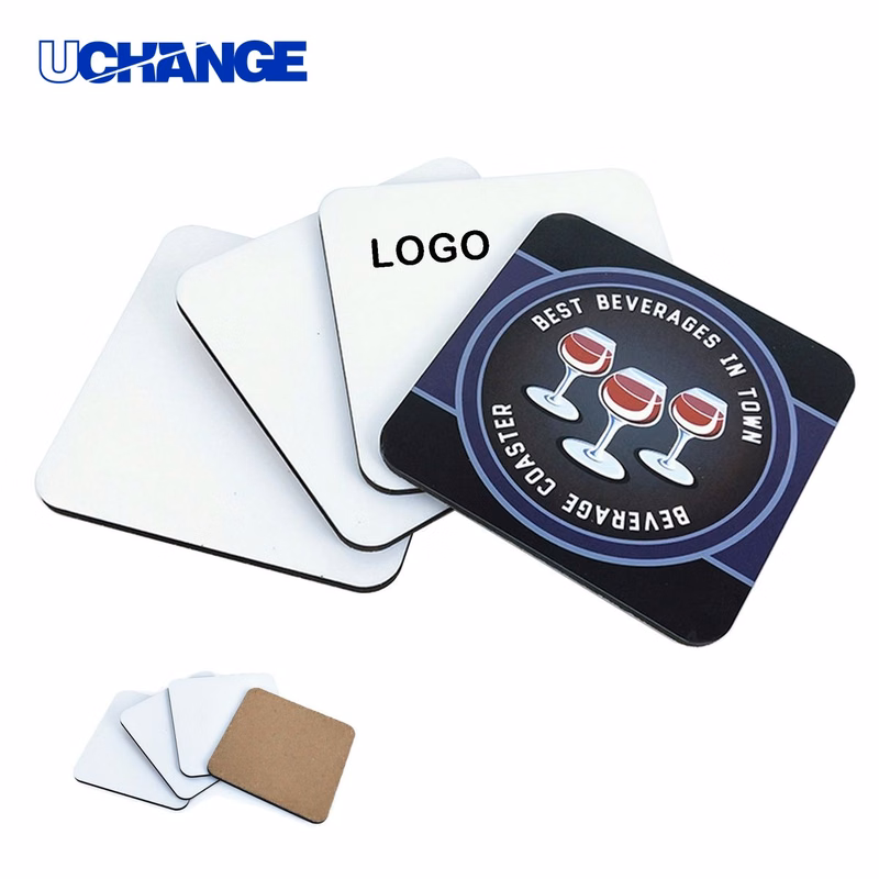 Custom Square Cork Drink Coaster