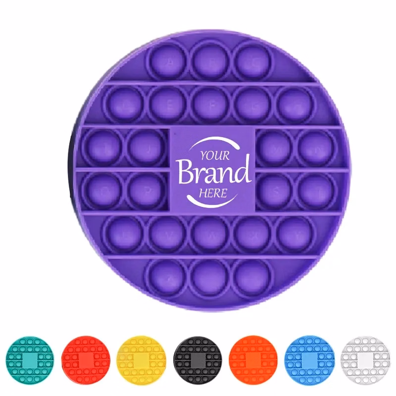 Push Pop Round Bubble Toy