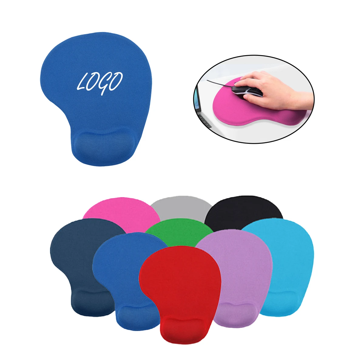 Silicone Mouse Pad Wrist Guard 1