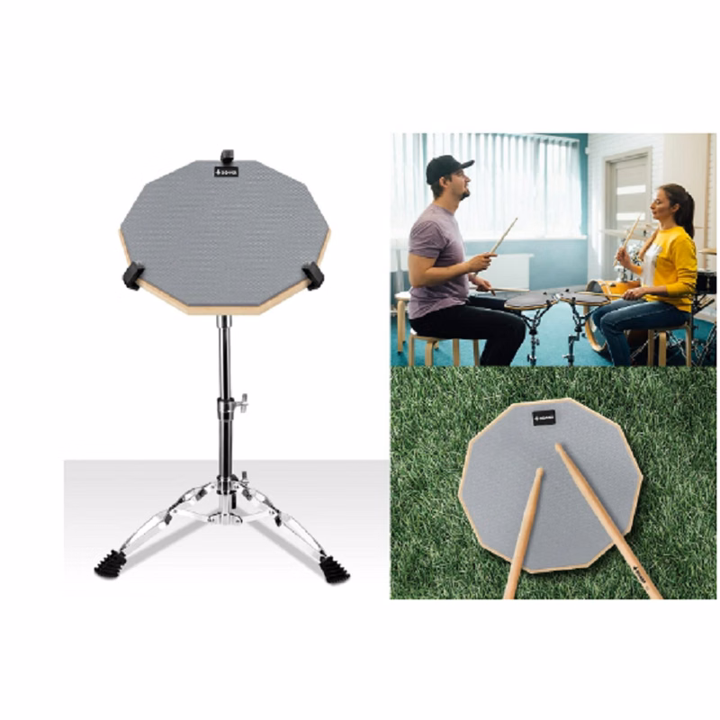 8inch/12 inch Silent Rubber Drum Practice Pad