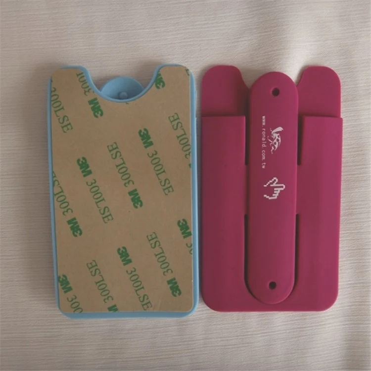 Silicone Phone Wallet And Stand 1