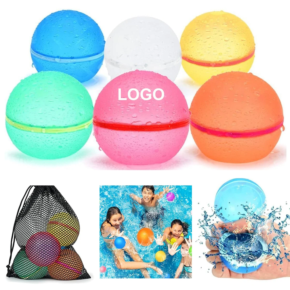 Reusable Magnetic Refillable Water Balls 1