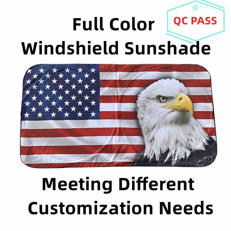 Foldable Full Color Car Windshield Sunshade