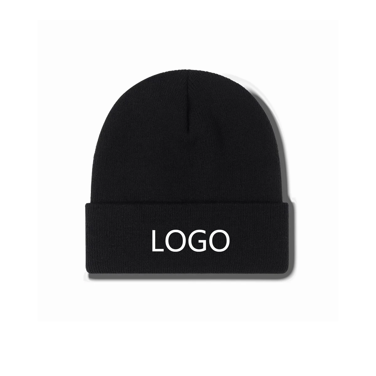 Solid Color All-Match Knitted Hat 1