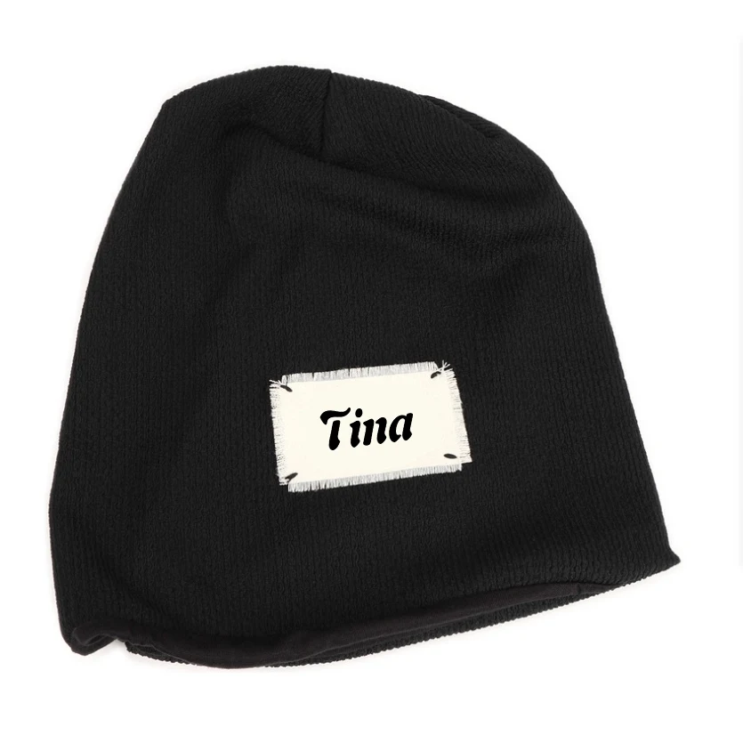 Warm Cotton Sleeve turban cap 1