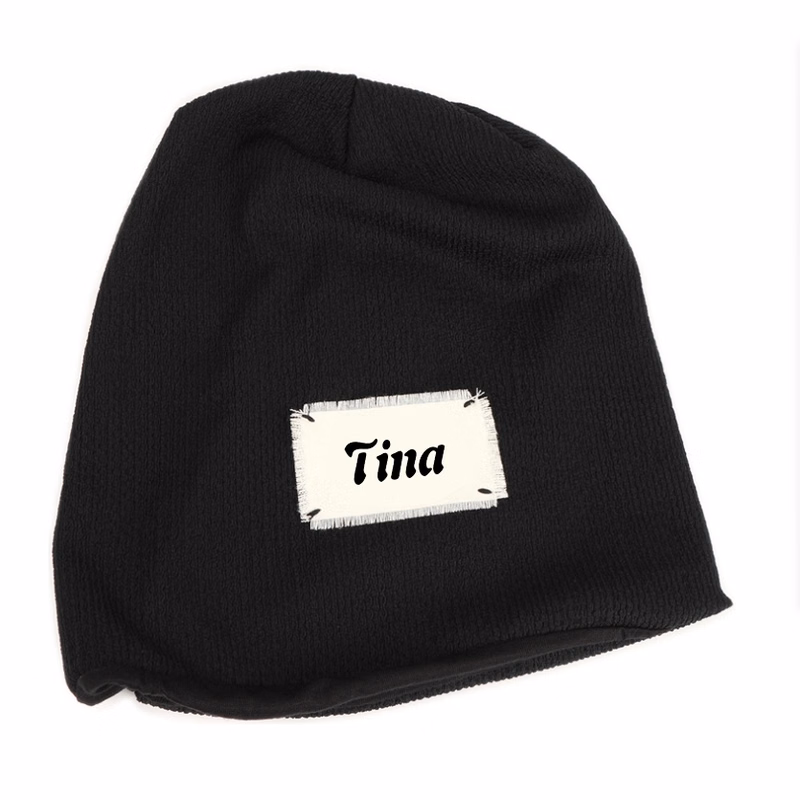Warm Cotton Sleeve turban cap