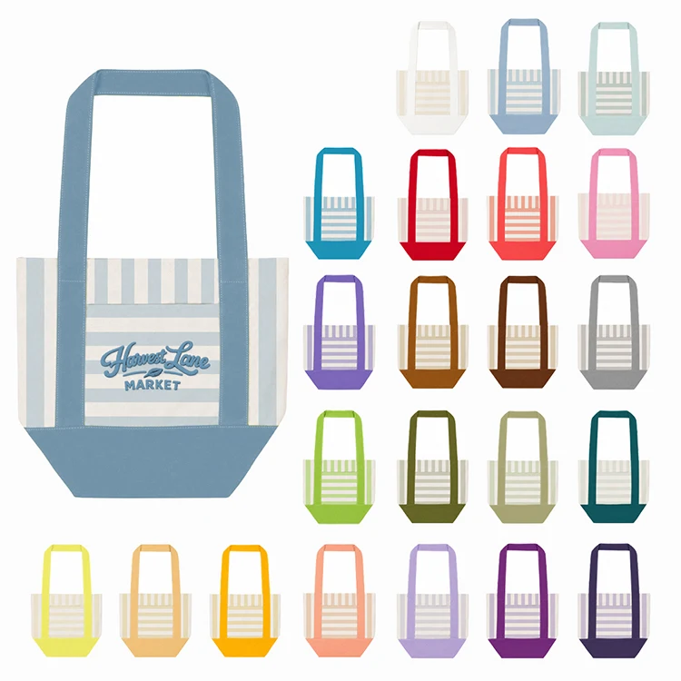 Seacliff Mini Striped Tote 1