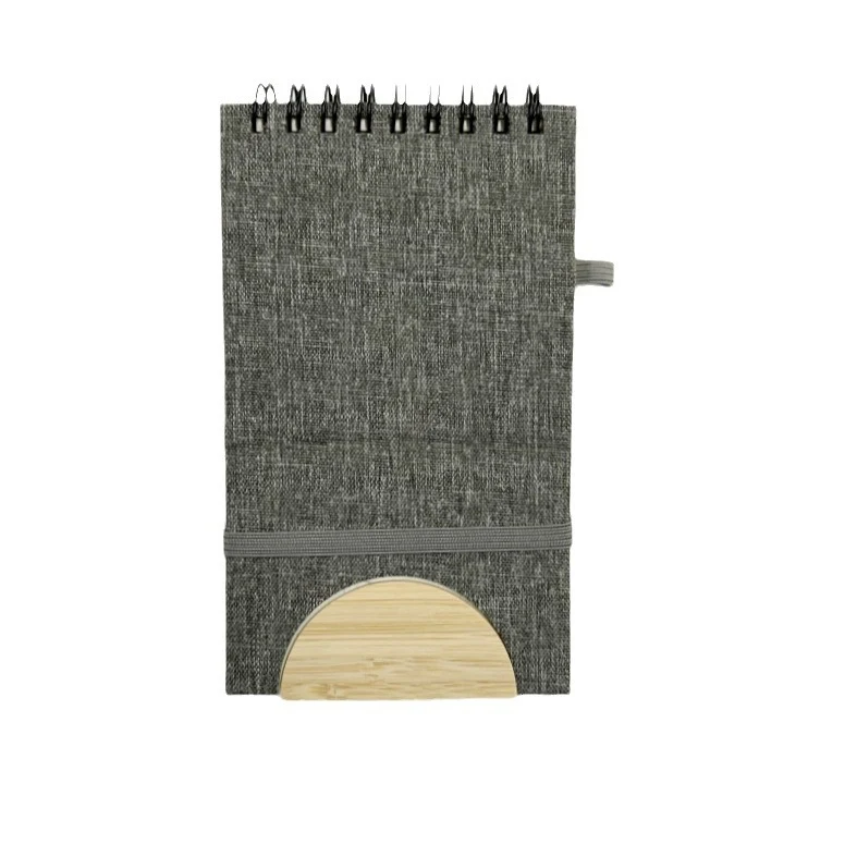 RPET Coil Notebook Multifunctional Business Notepad with Mobile Phone Holder 1