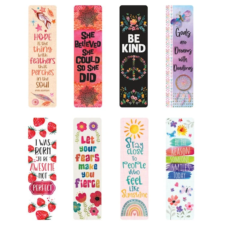 Inspiration Bookmarks - 8 Designs 1