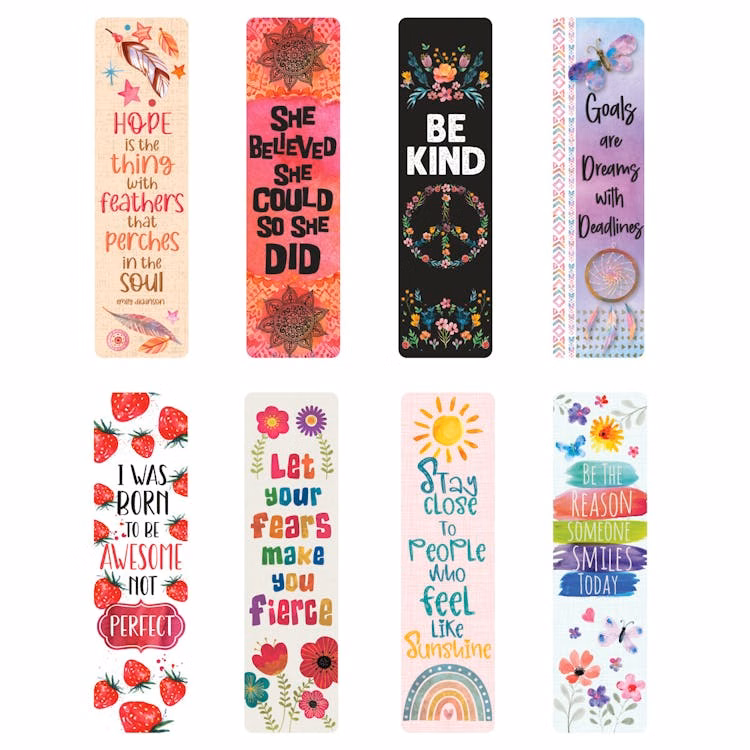 Inspiration Bookmarks - 8 Designs