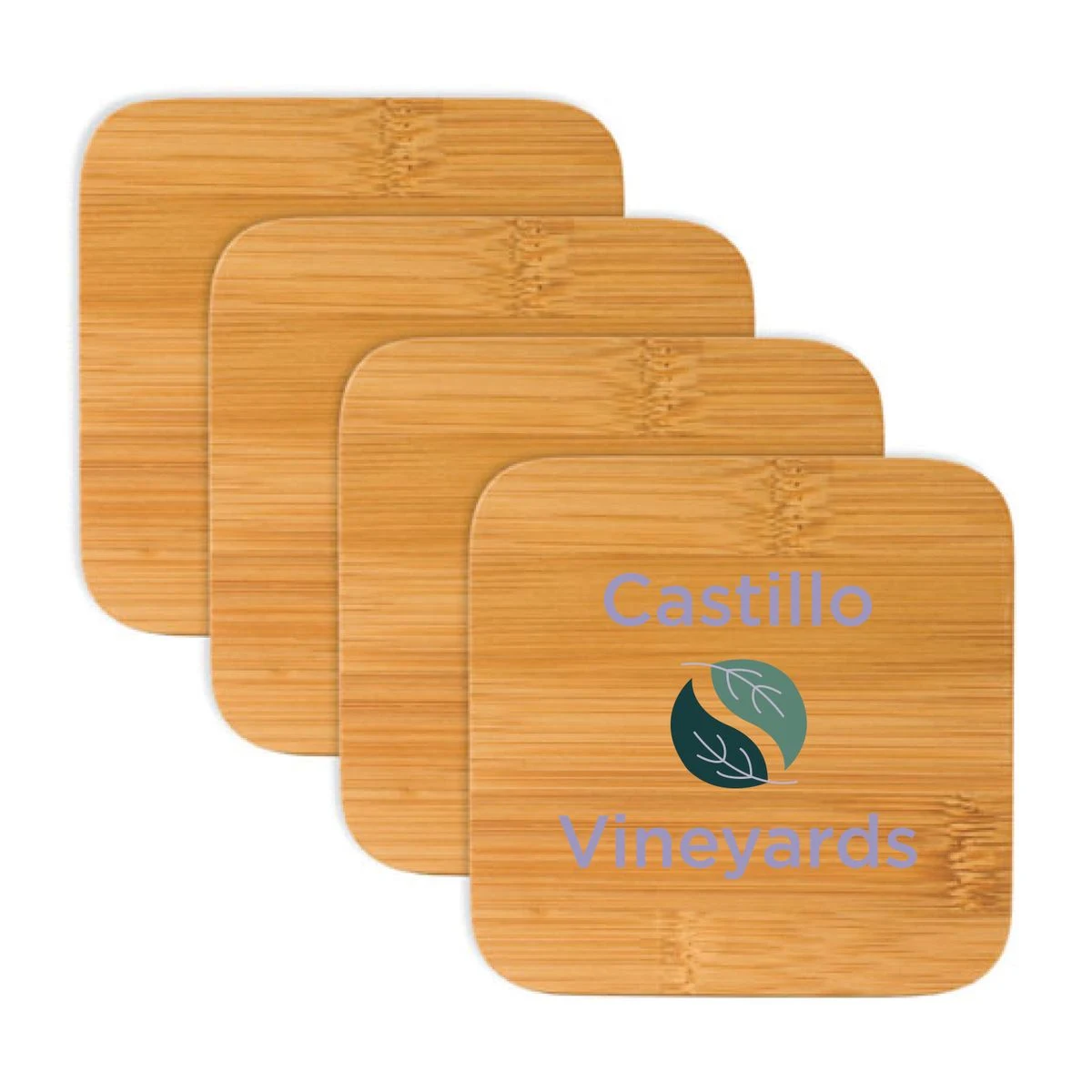 True® Stack: Bamboo Coaster 1