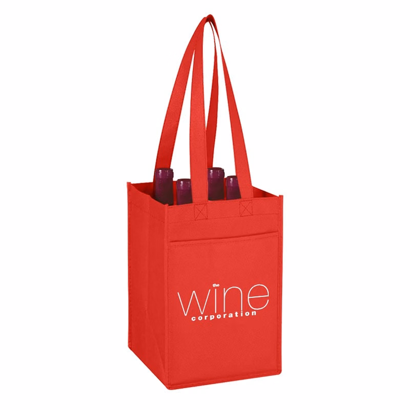 4 Capacity Wine Bag Bottle Holder
