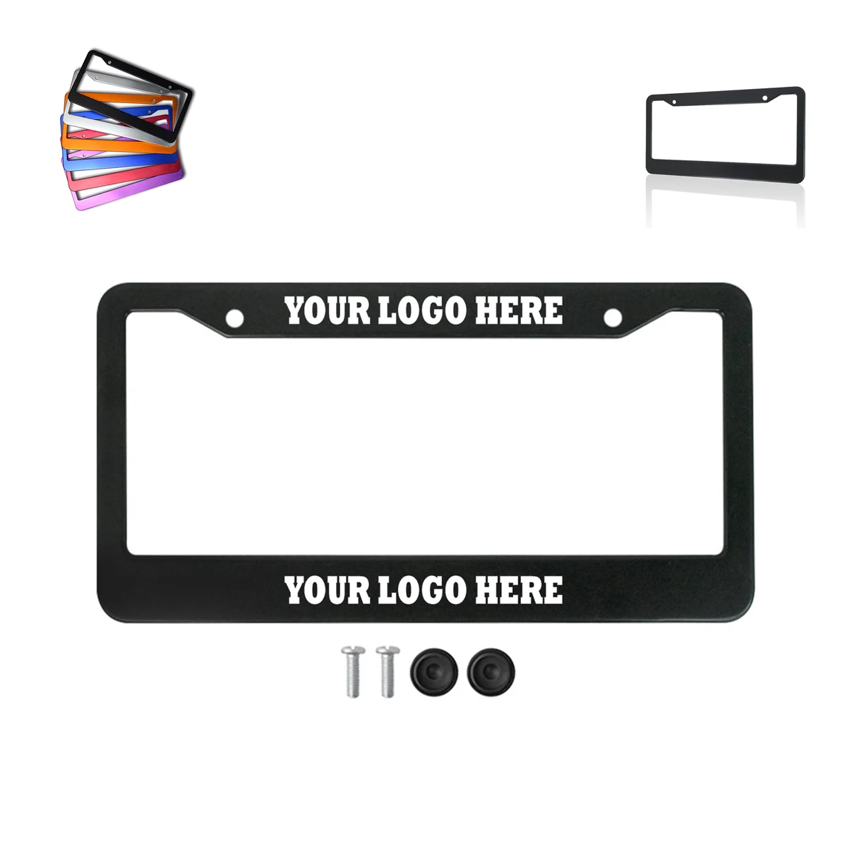 Aluminum Alloy License Frame MOQ100 1
