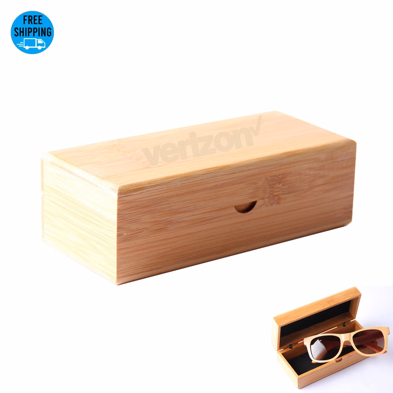 Bamboo Sunglasses Protective Case-Ocean