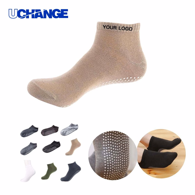 Mens Yoga Socks Socks with Non Slip Grip Design for Training