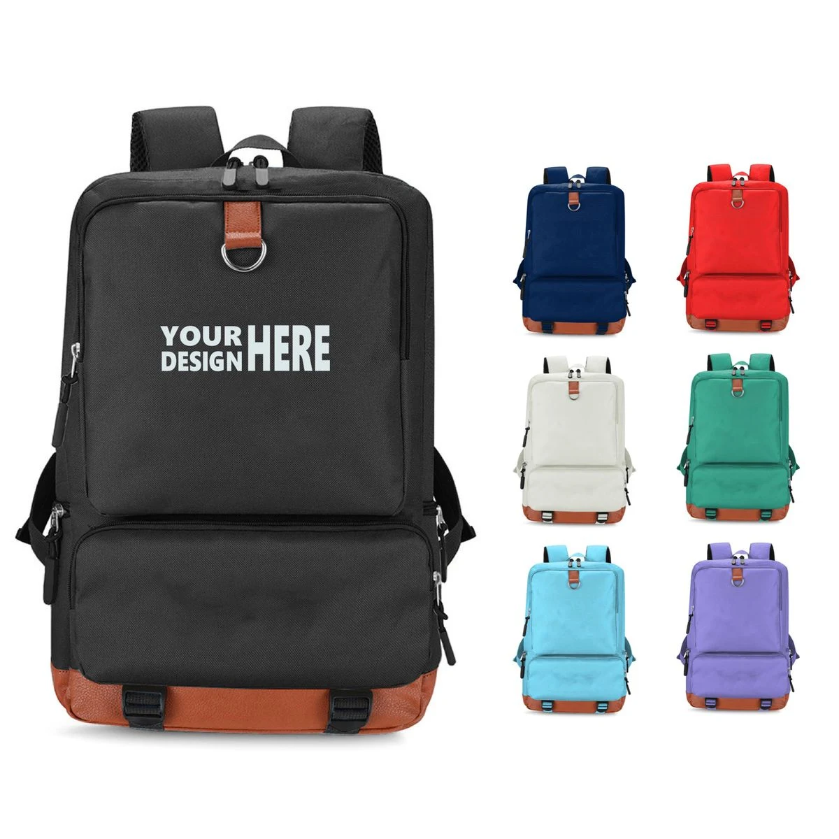 16 Inch Classic Oxford Student Backpack 1
