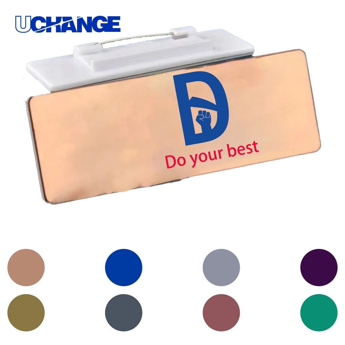 Reusable ID Badge Holder with Clip 1