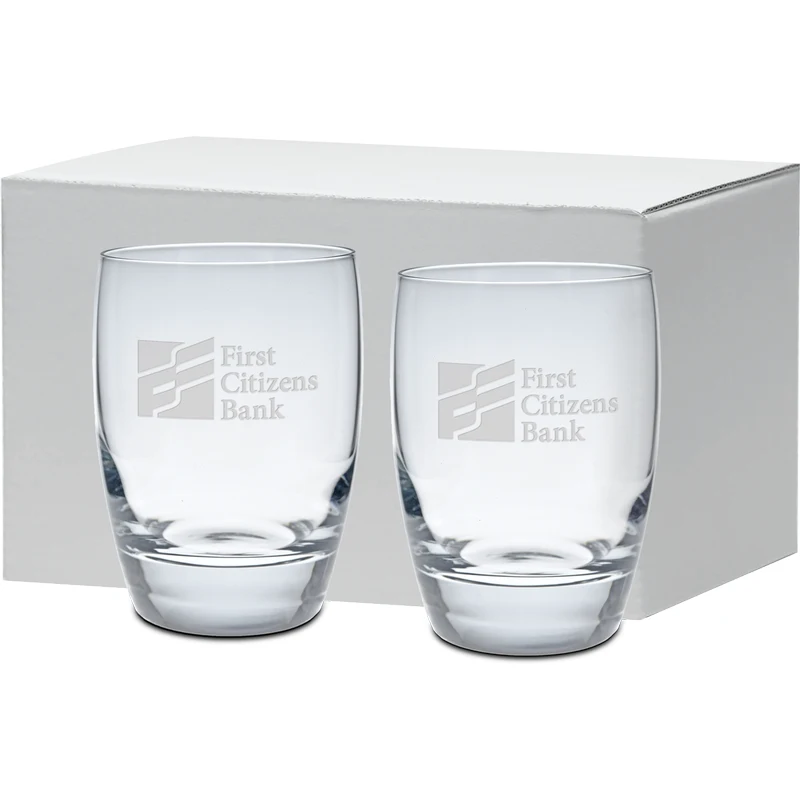 12 oz. Etched Michelangelo Rocks Gift Set 1