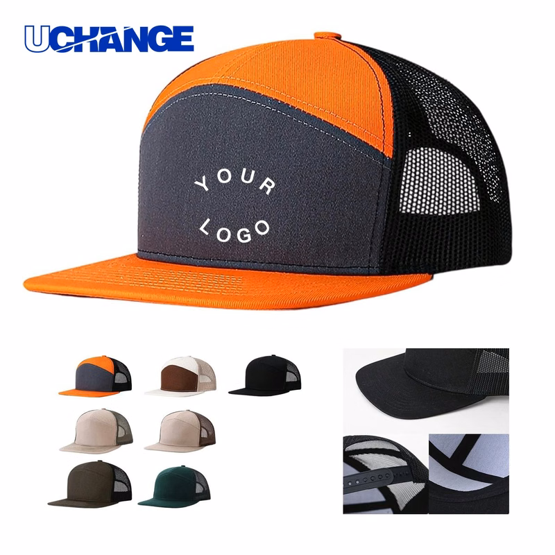 Breathable Mesh Snapback Cap Headwear for Outdoor Wear