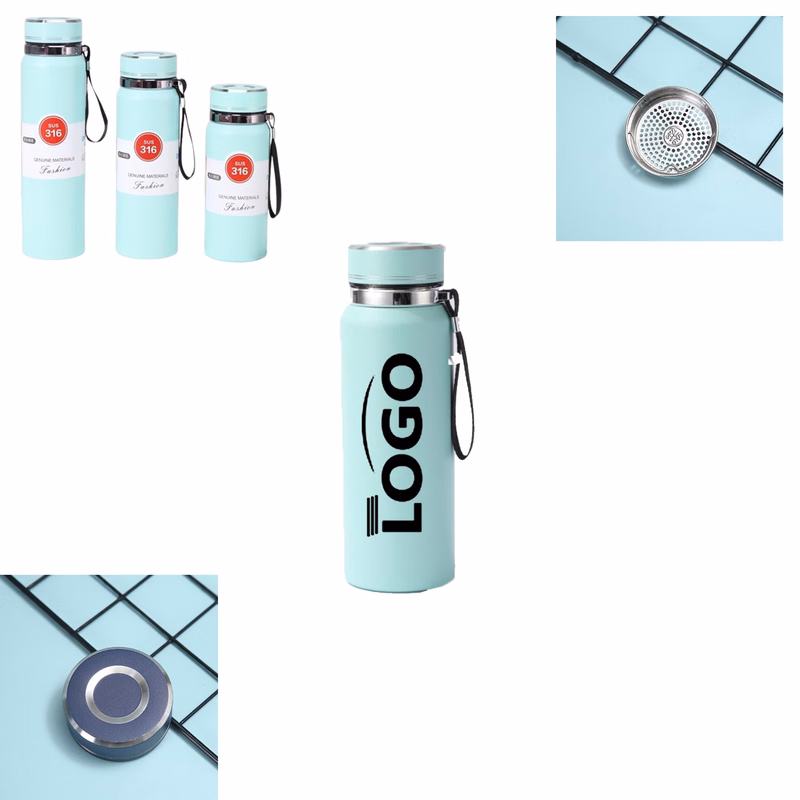 Custom Logo Portable Travel 316 Stainless Steel Thermos Cup