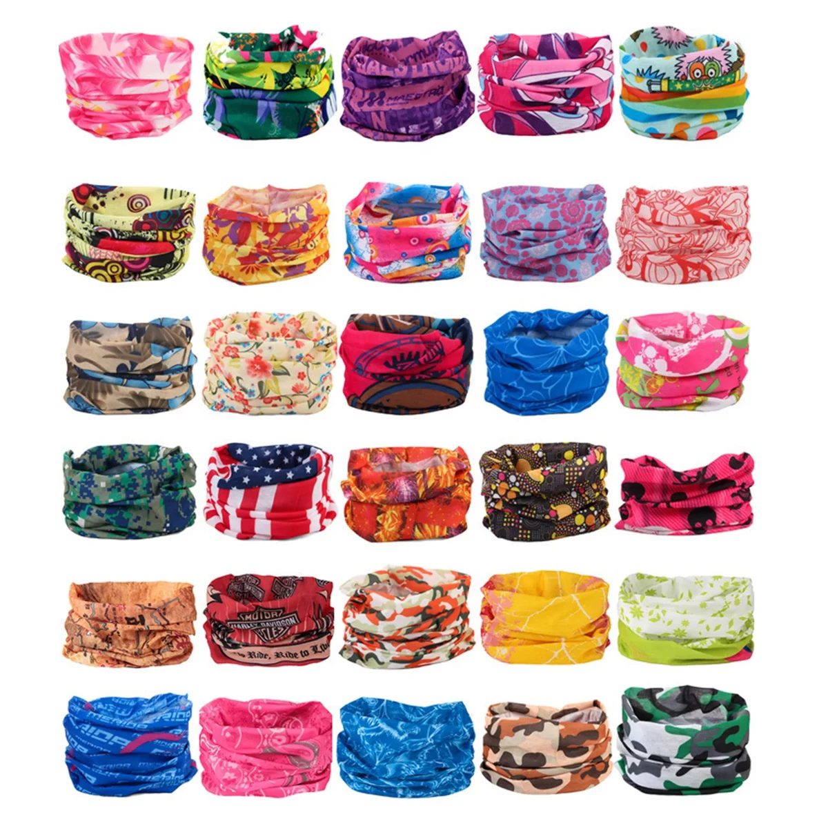Versatile Tube Bandana Neck Gaiters for Any Outdoor Activity 1
