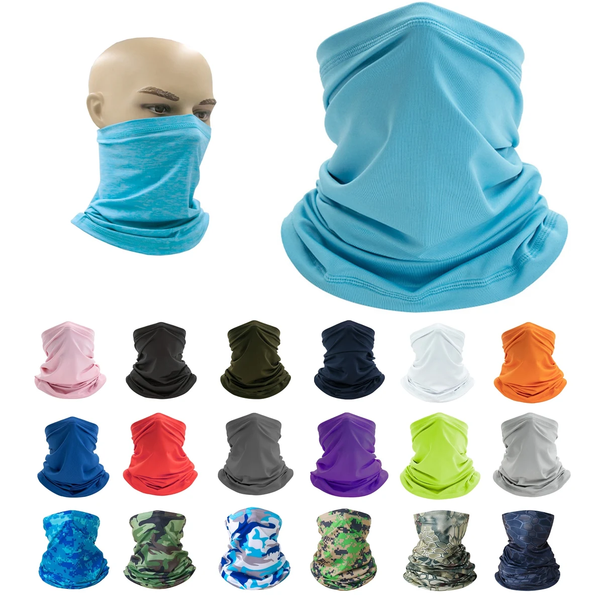 Cycling Bandana Neck Cover Outdoor Sports Scarf 1
