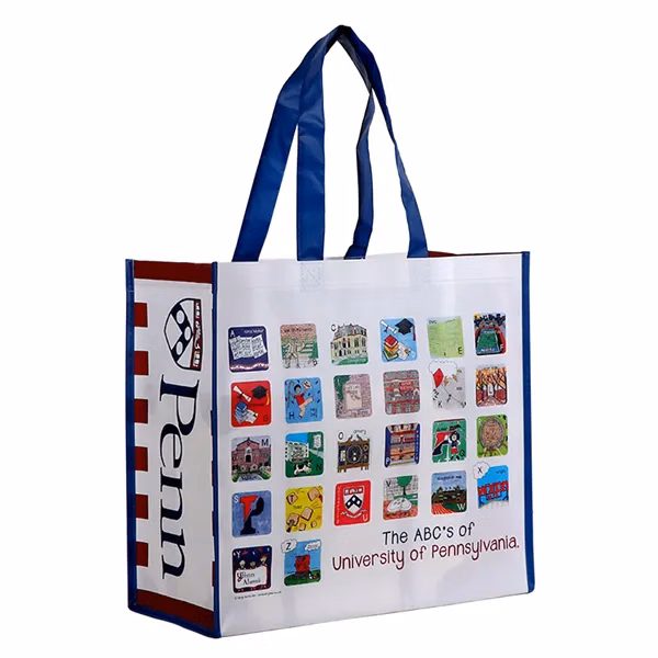 Non Woven Full Color Laminated Tote Bag