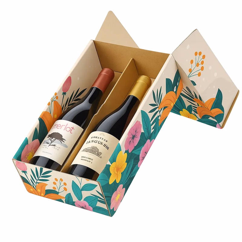 2-Bottle Wine Gift Box