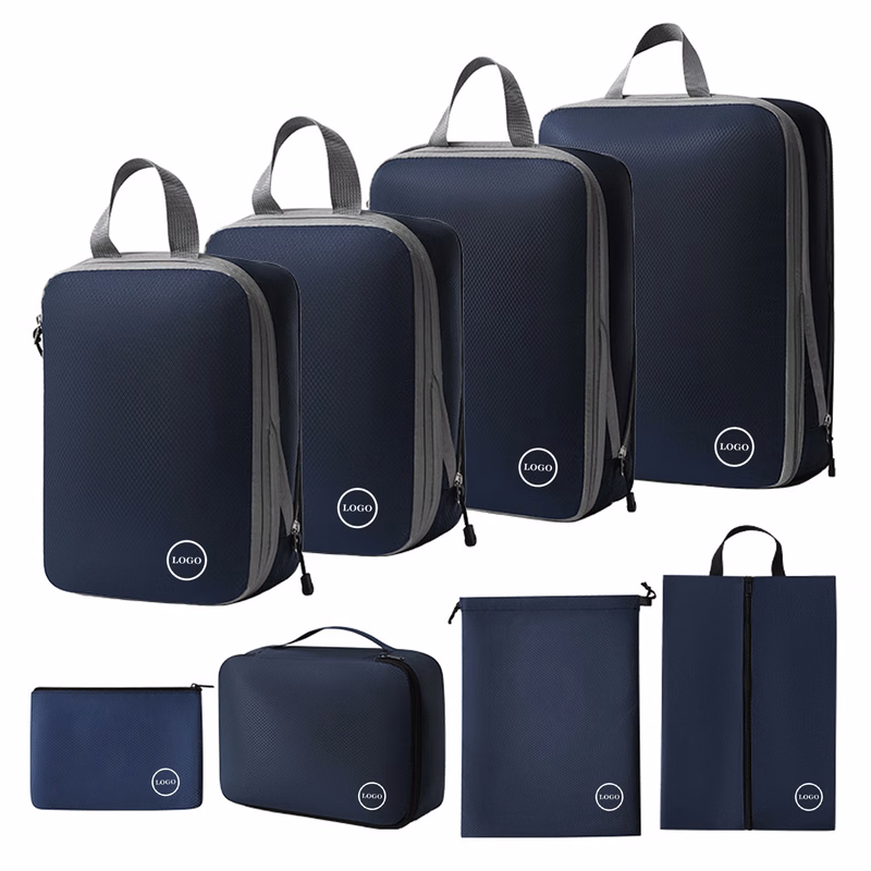 Packing Cubes 8 Sets Travel Luggage Organizers