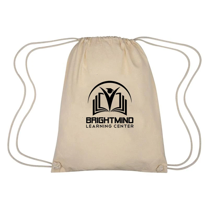 Cooper Cotton Drawstring Bag 1