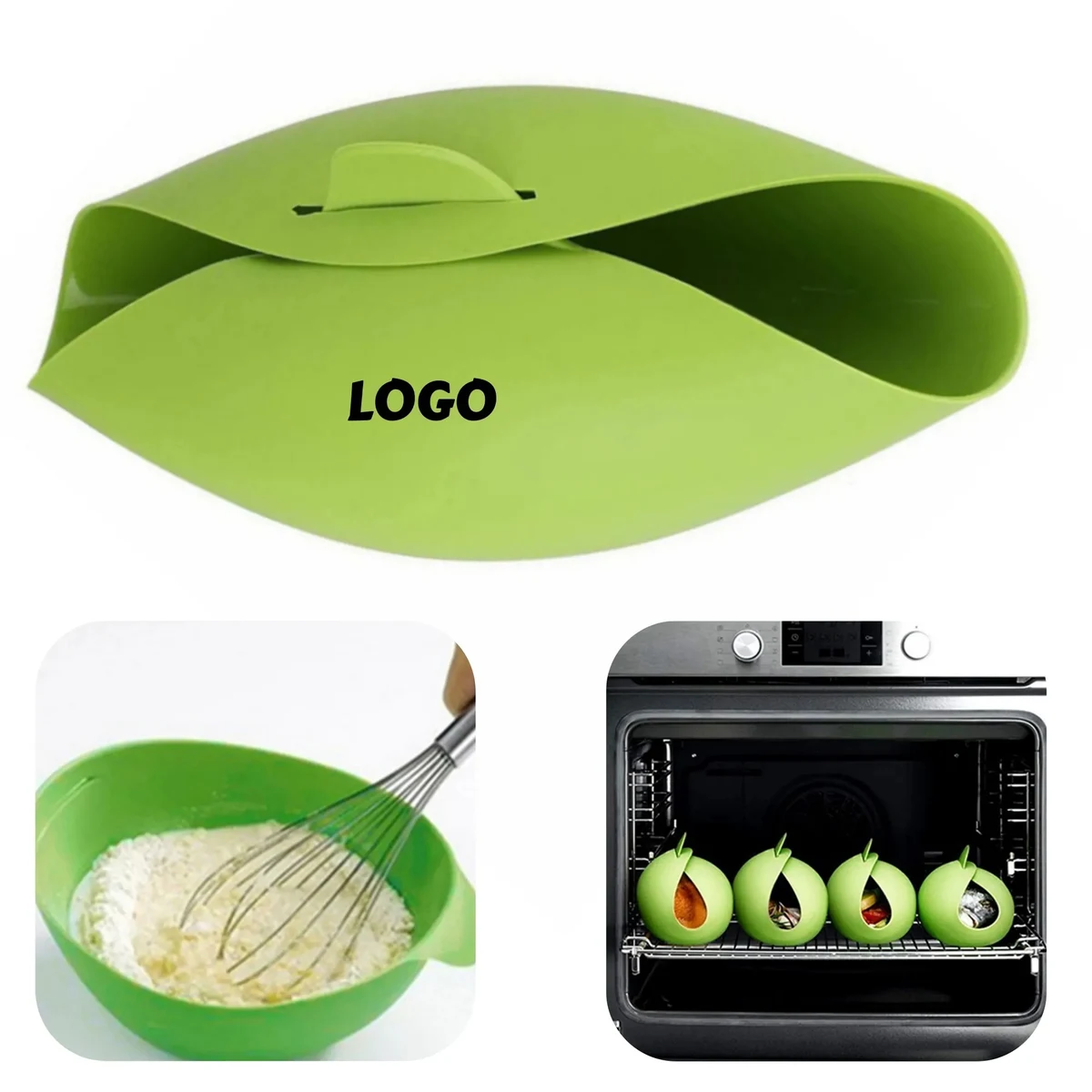 Silicone Mixing Bowl Multi Use Kitchen 1