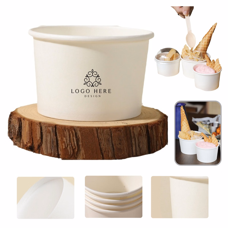 Eco Friendly Ice Cream Cup