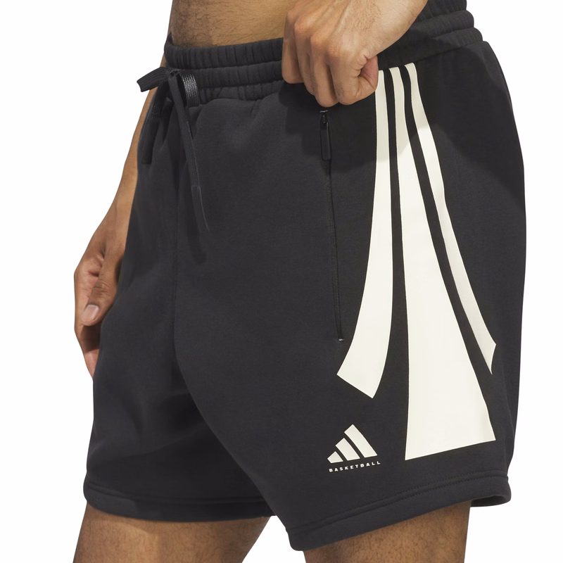 ADIDAS BASKETBALL 3 STRIPE SHORT