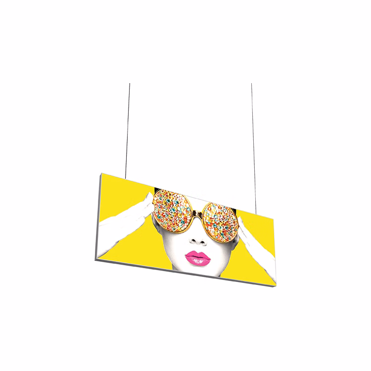 Vector Frame Hanging Light Box 10ft x 4ft