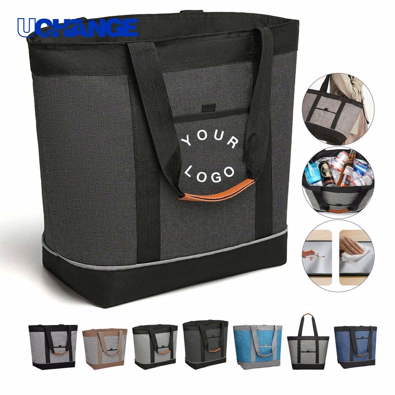 Large Capacity Insulated Cooler Bag Carrier for Travel