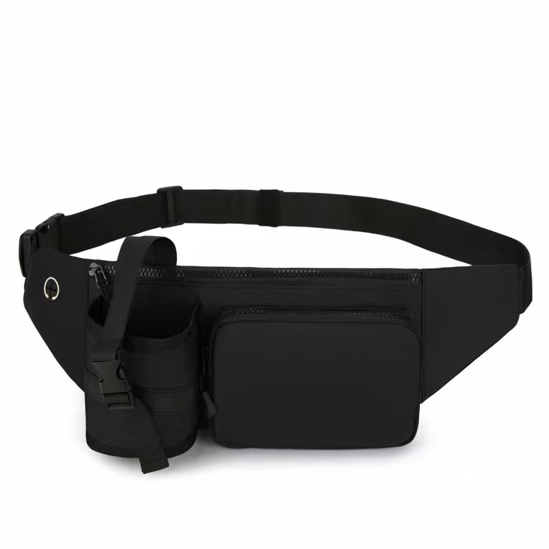 Multi-Function Fitness Belt with Drink Pocket