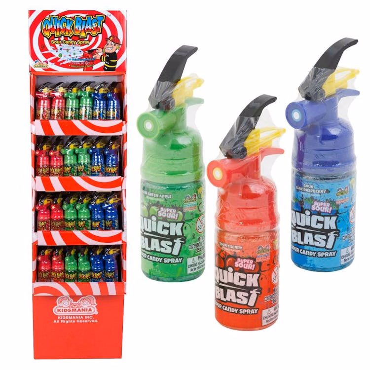 Fire Extinguisher Sour Candy Spray